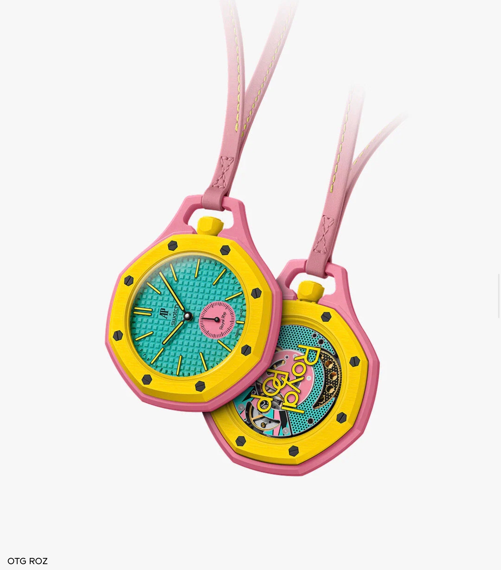 Audemars Piguet × Swatch Royal Pop – Otg Roz (SSX03J100N) | Watch