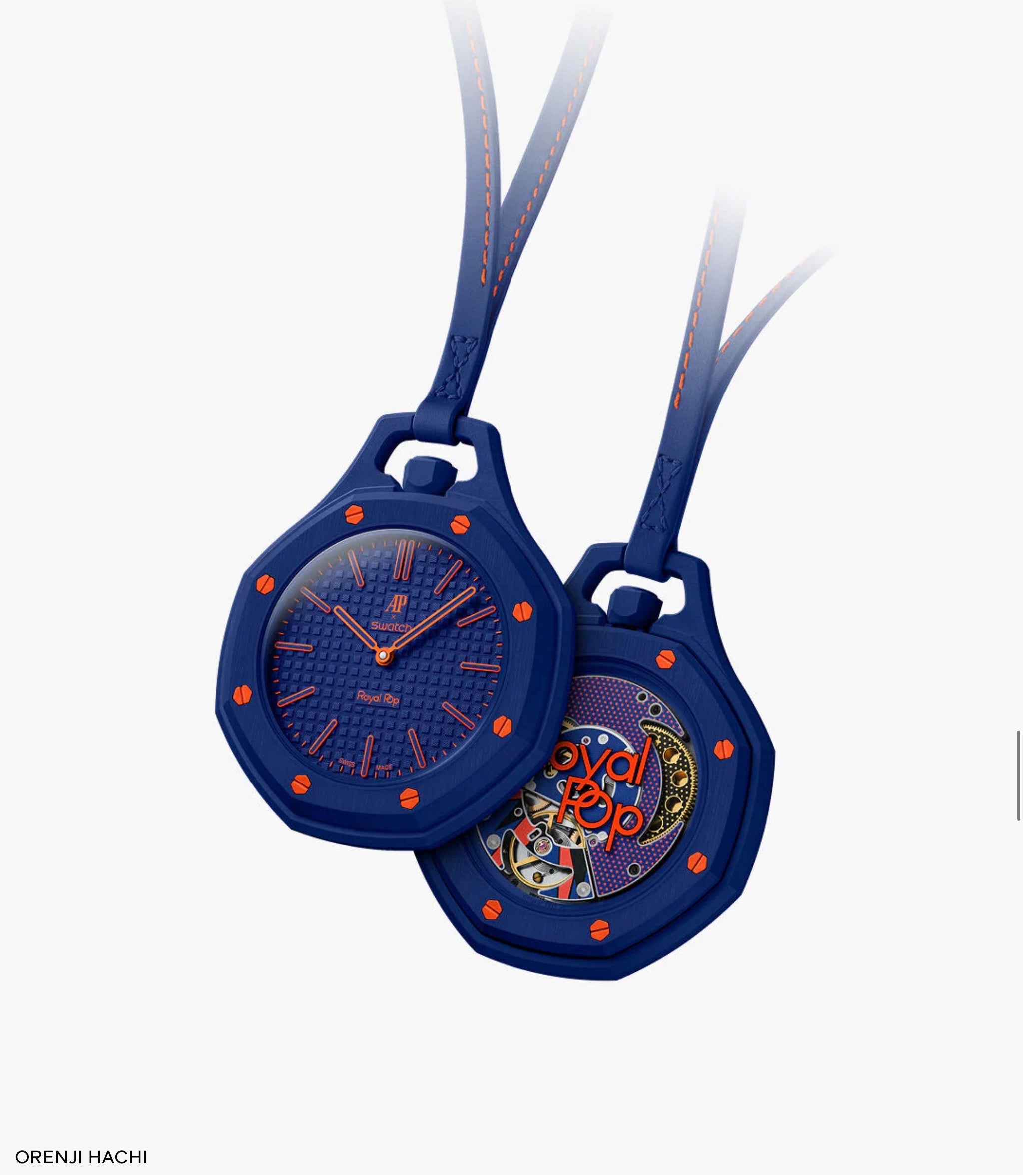 Audemars Piguet × Swatch Royal Pop – Orenji Hachi (SSX03L103N