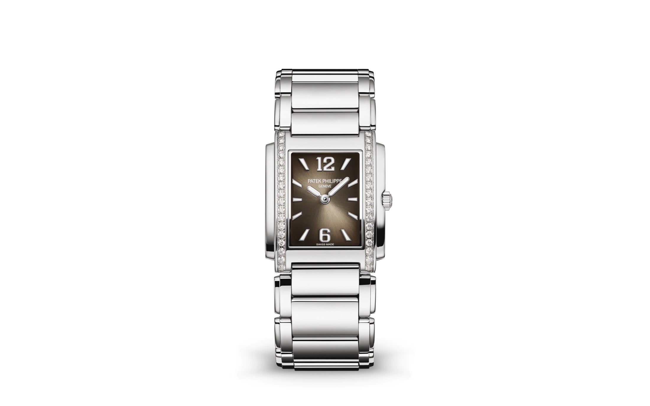 Patek Philippe Twenty~4 — Quartz — Steel — Grey Dial — Ref. 4910/1200A-010