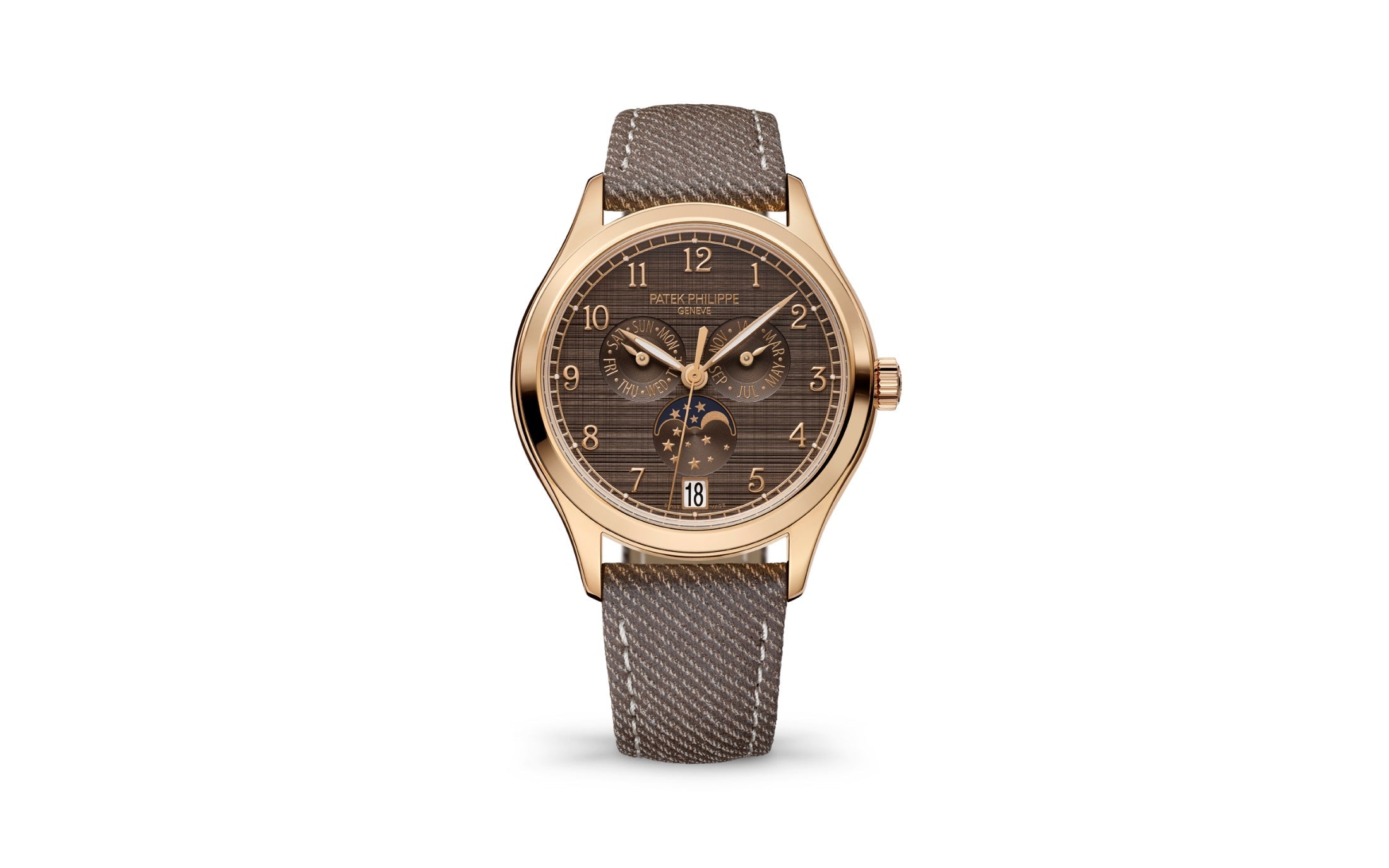 Patek Philippe Complications — Automatic — Steel — Brown Dial — Ref. 4946R-001