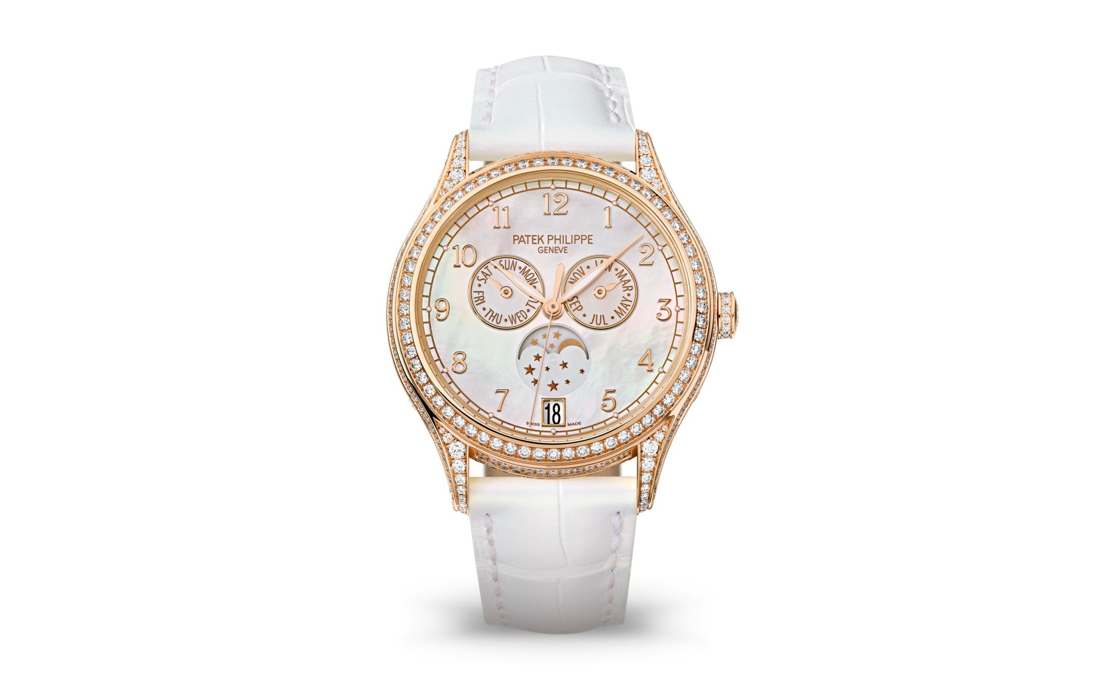 Patek Philippe Annual Calendar — Automatic — Rose Gold — White Dial — Ref. 4948R-001
