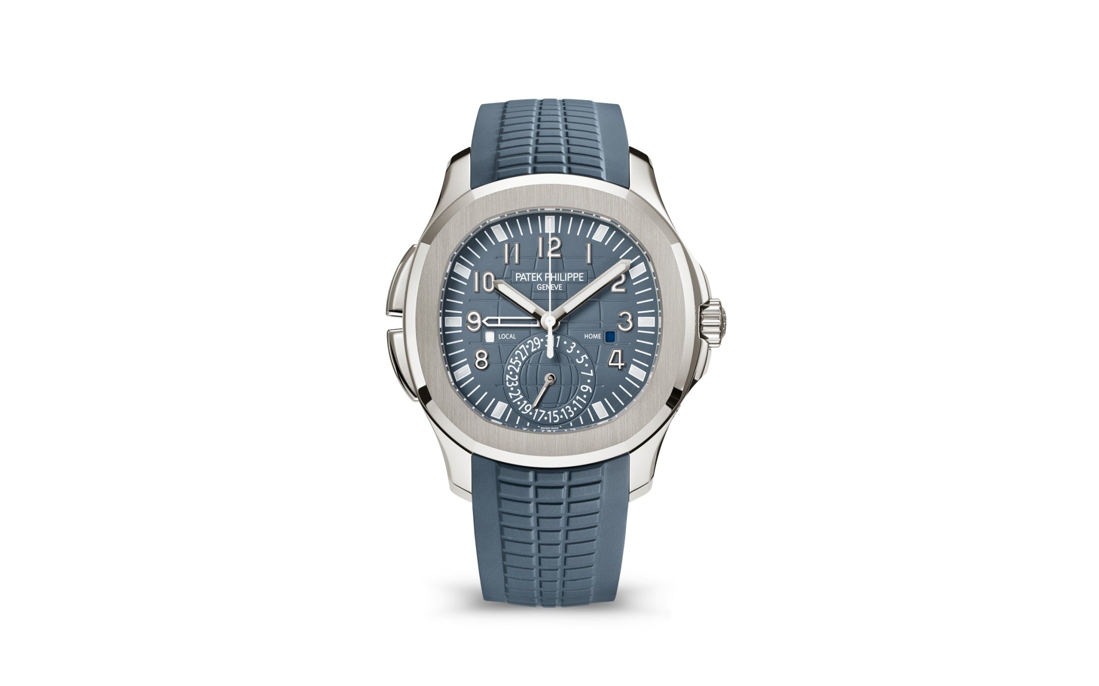 Patek Philippe Aquanaut — Automatic — White Gold — Blue Dial — Ref. 5164G-001