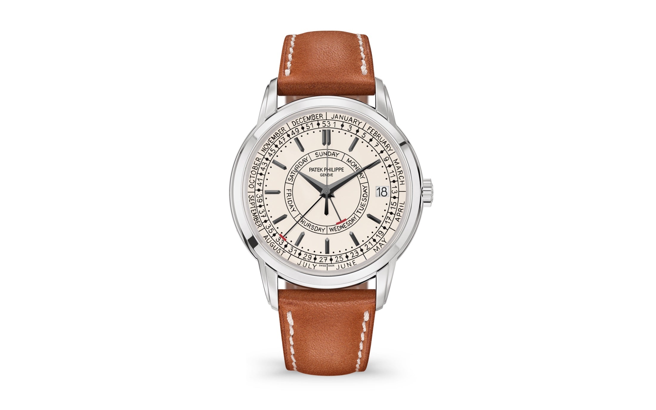 Patek Philippe Calatrava — Automatic — Steel — Silver Dial — Ref. 5212A-001