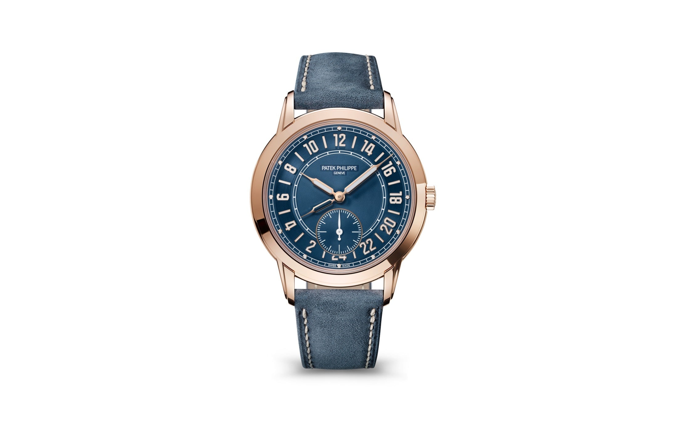Patek Philippe Calatrava — Automatic — Rose Gold — Blue Dial — Ref. 5224R-001