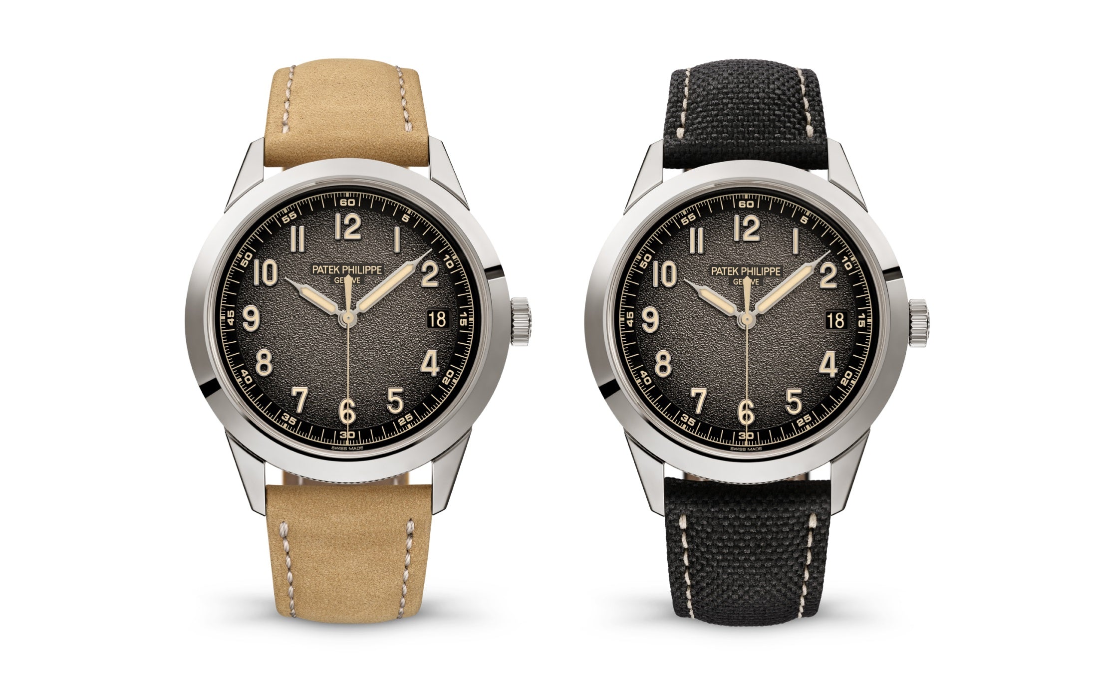 Patek Philippe Calatrava — Automatic — White Gold — Grey Dial — Ref. 5226G-001
