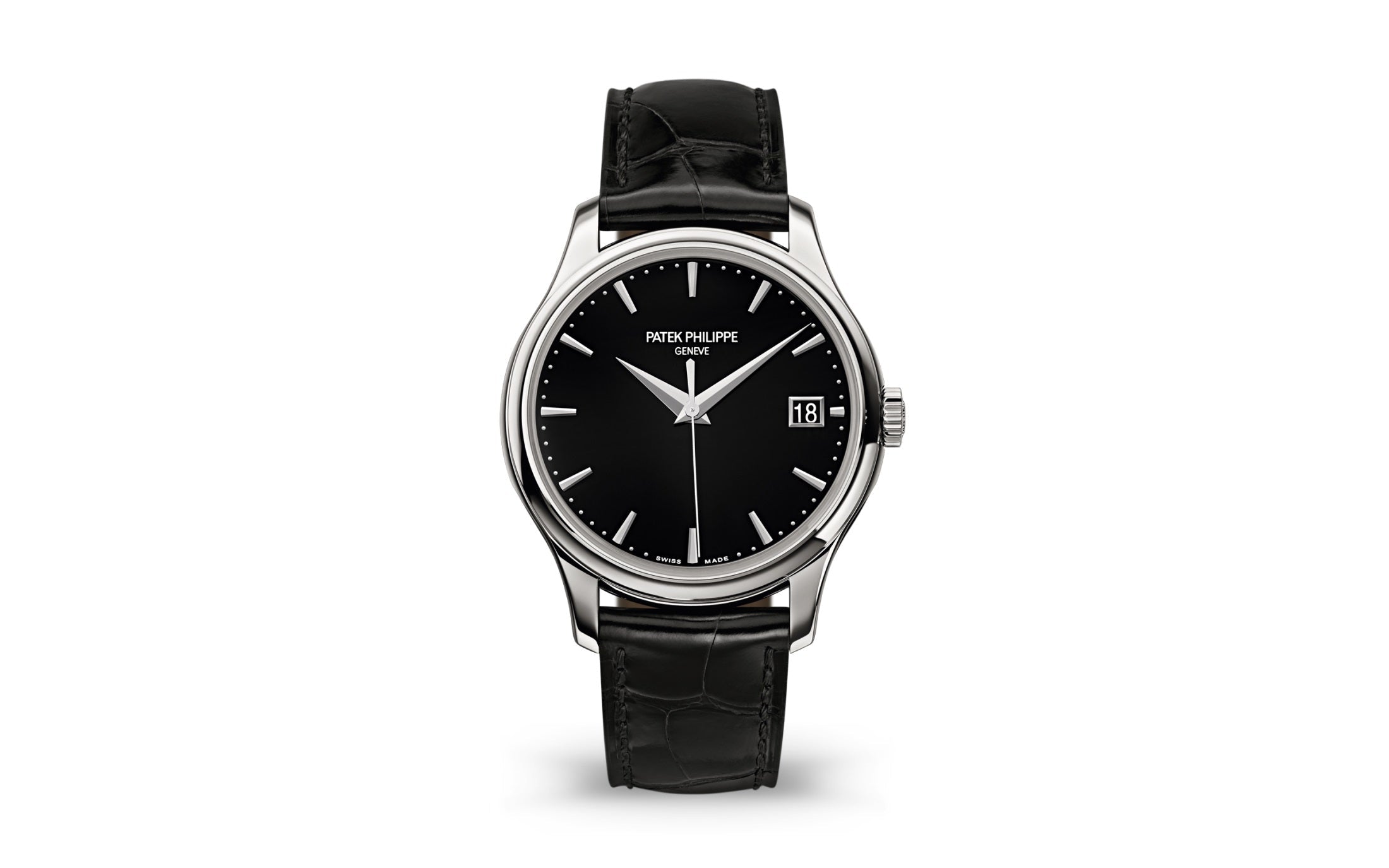 Patek Philippe Calatrava — Automatic — White Gold — Black Dial — Ref. 5227G-010
