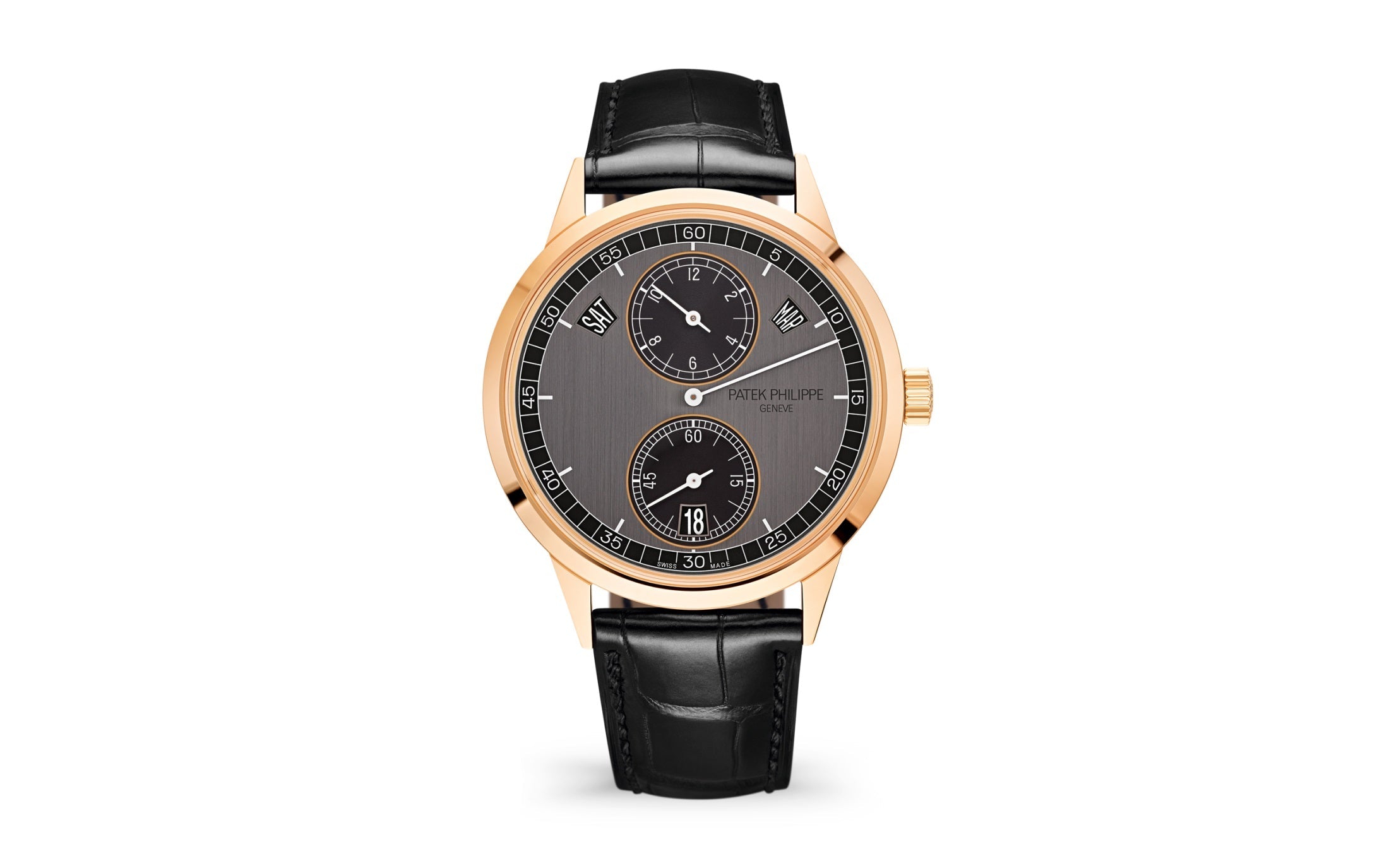 Patek Philippe Annual Calendar — Automatic — Rose Gold — Black Dial — Ref. 5235/50R-001