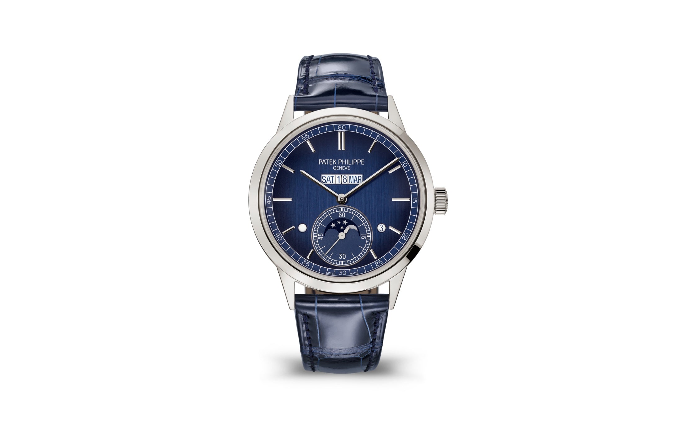 Patek Philippe Grand Complications — Automatic — Platinum — Blue Dial — Ref. 5236P-001