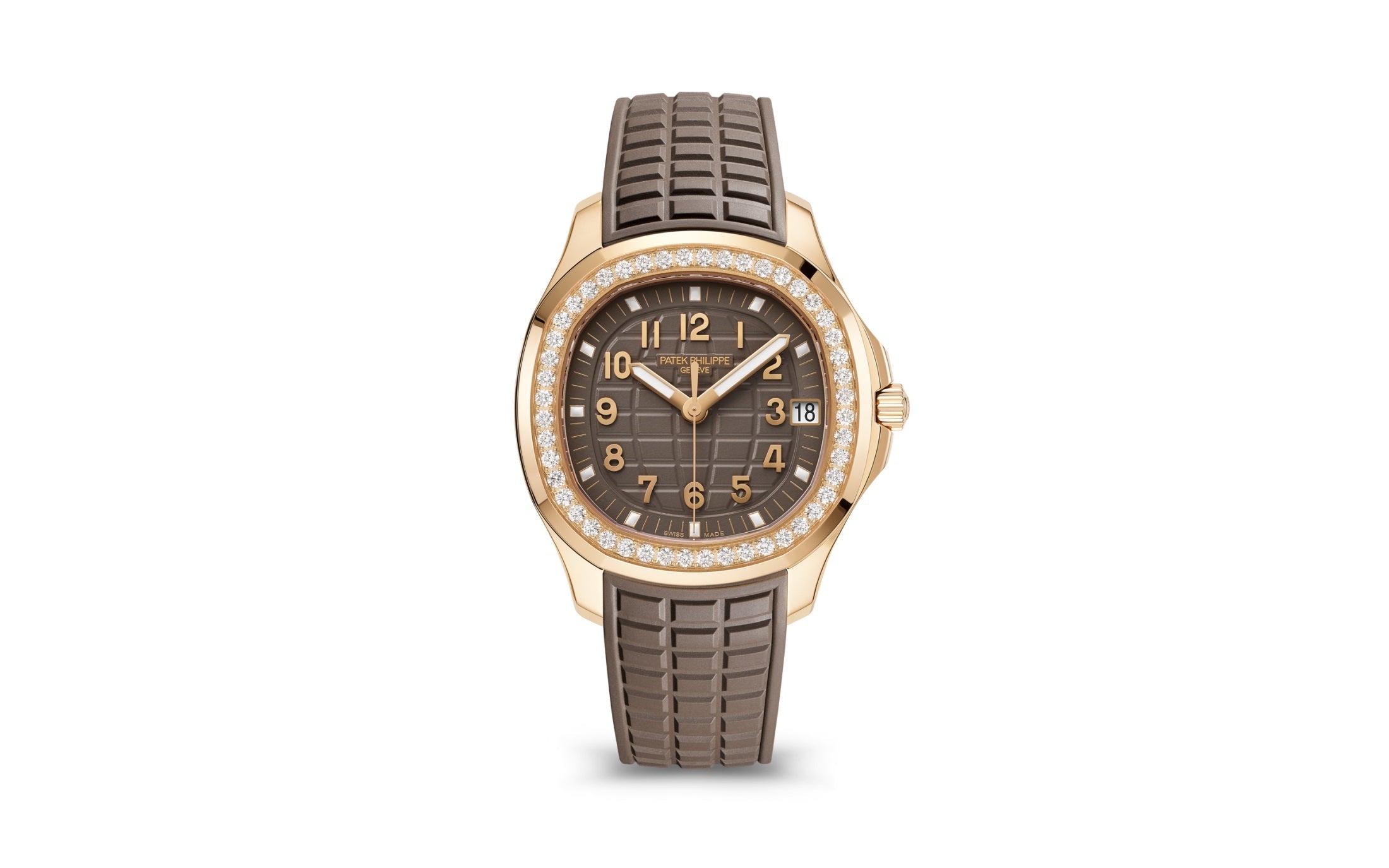 Patek Philippe Aquanaut — Automatic — Rose Gold — Grey Dial — Ref. 5268/200R-010