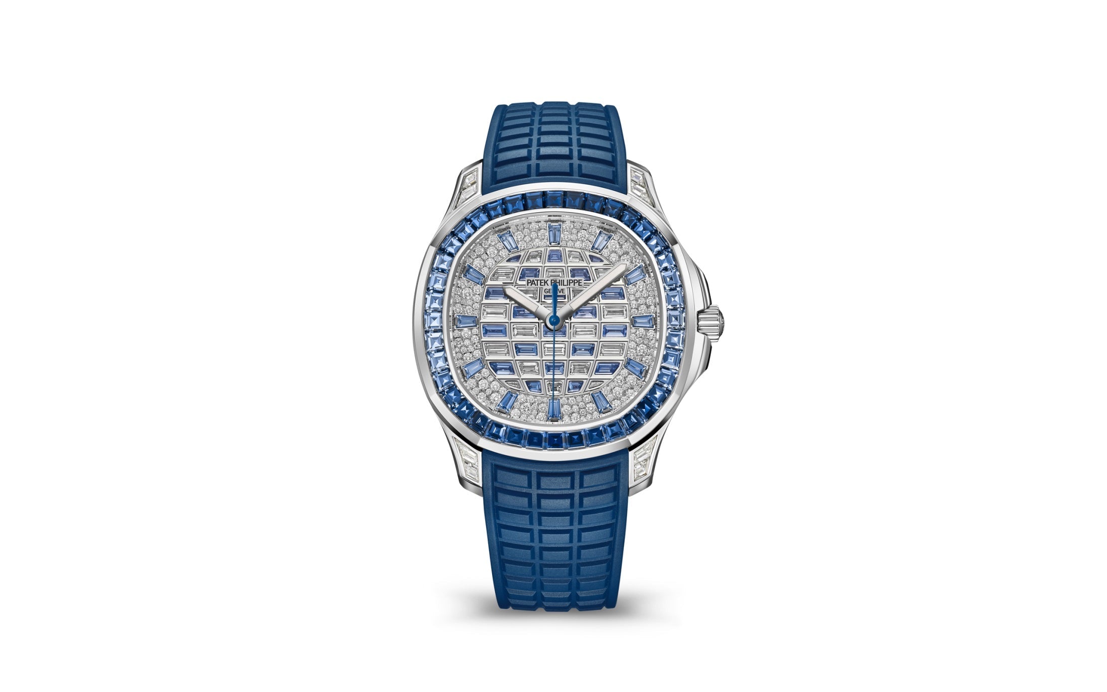 Patek Philippe Aquanaut — Automatic — White Gold — Diamanten Dial — Ref. 5268/461G-001