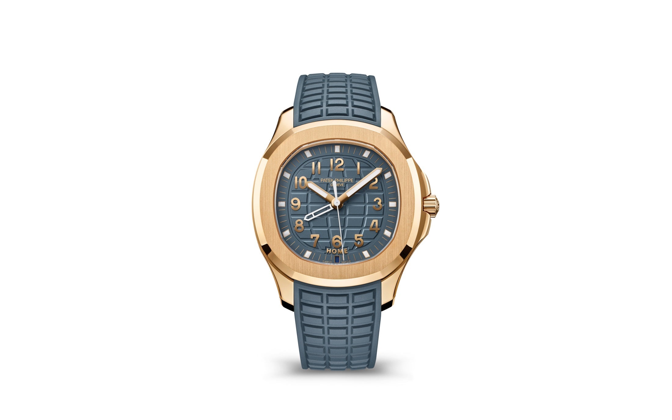 Patek Philippe Aquanaut — Quartz — Rose Gold — Blue Dial — Ref. 5269R-001