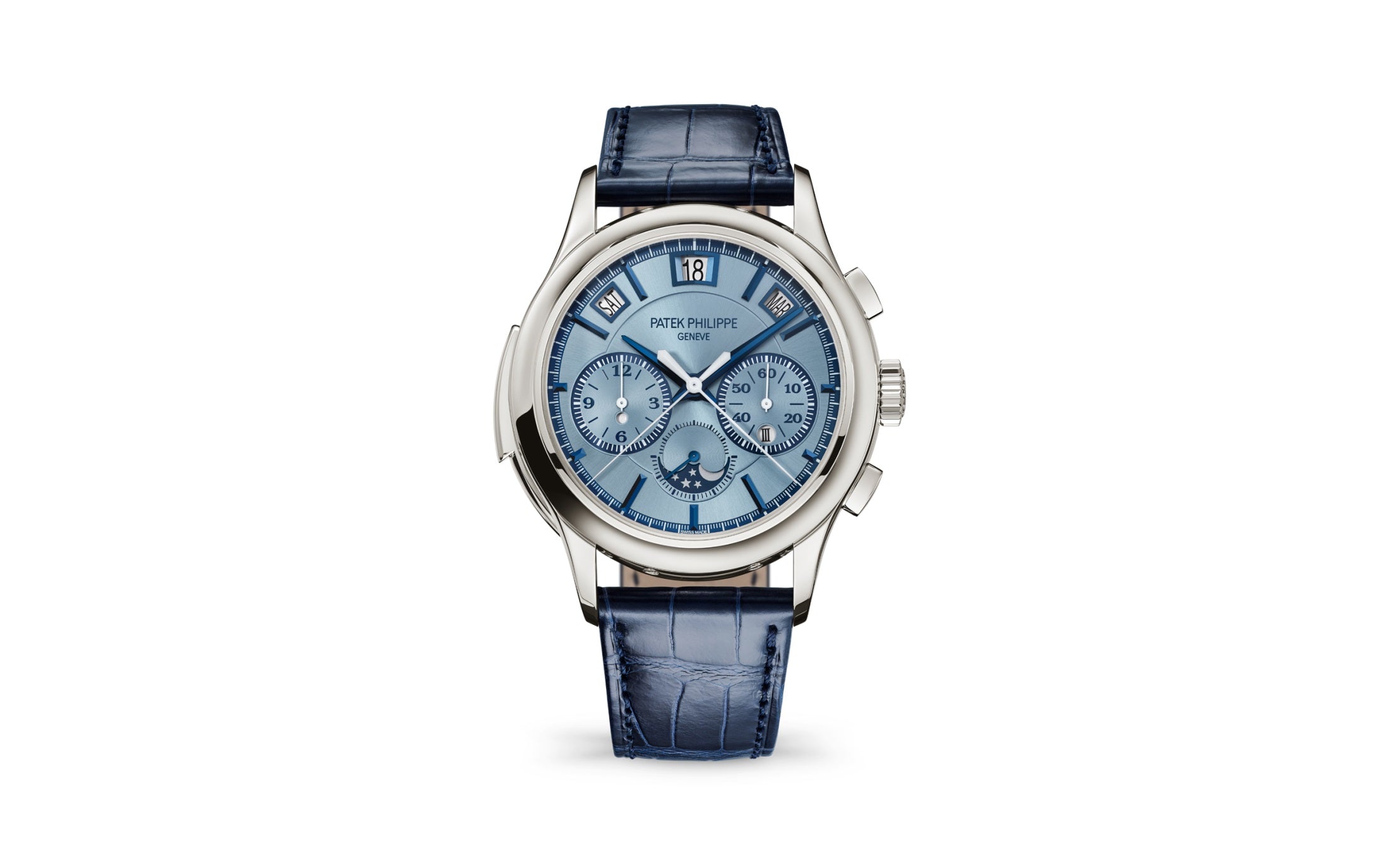 Patek Philippe Grand Complications — Automatic — Platinum — Blue Dial — Ref. 5308G-001