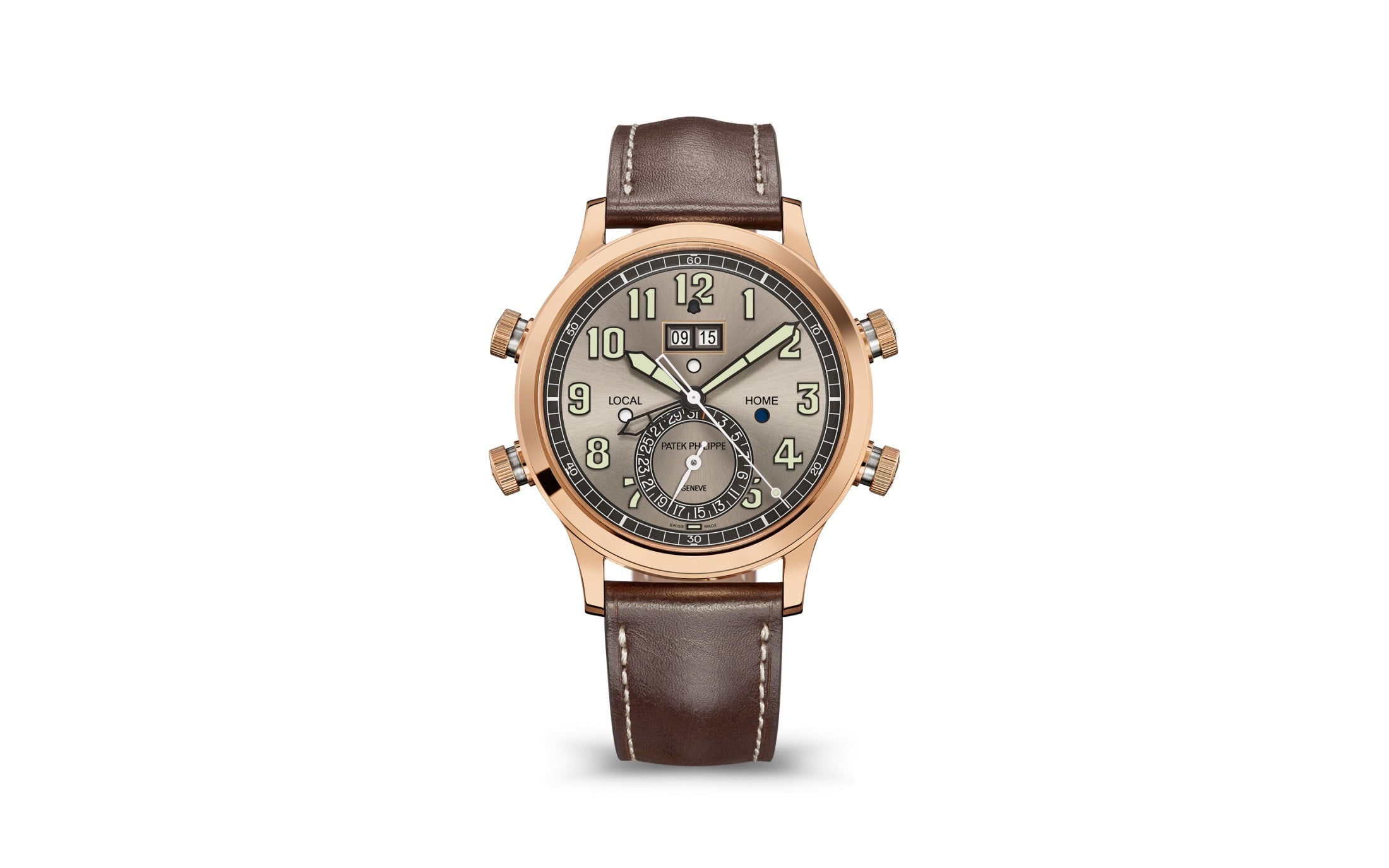 Patek Philippe Calatrava — Automatic — Rose Gold — Grey Dial — Ref. 5520RG-001