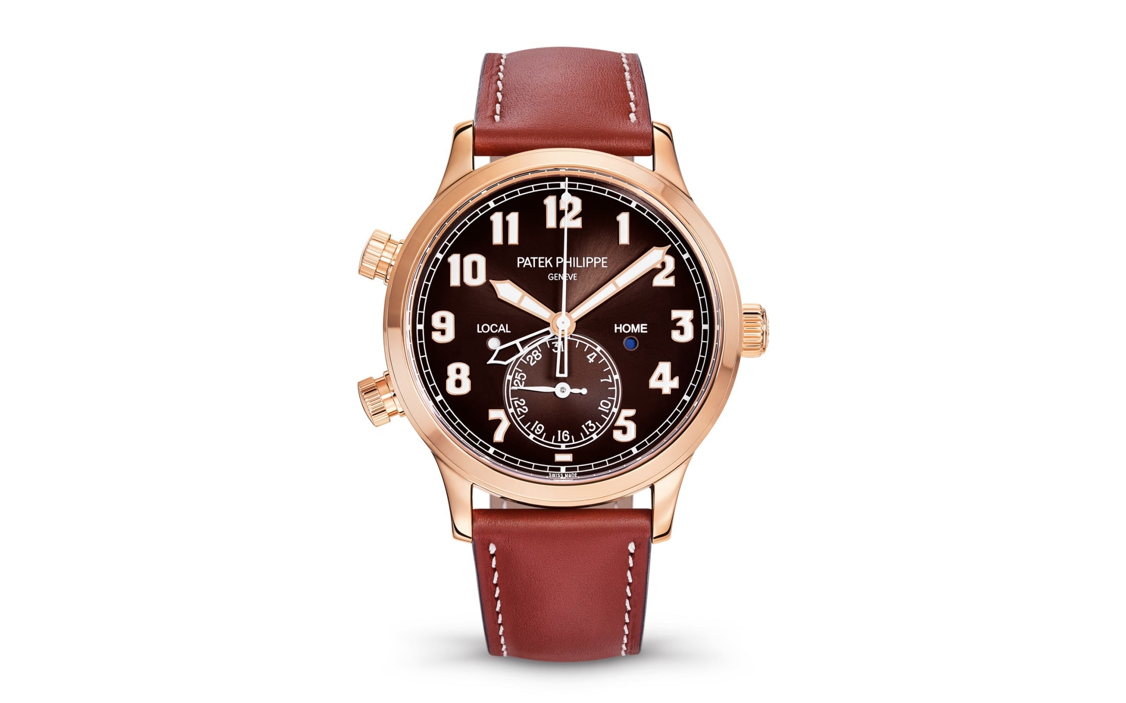 Patek Philippe Calatrava — Automatic — Rose Gold — Brown Dial — Ref. 5524R-001
