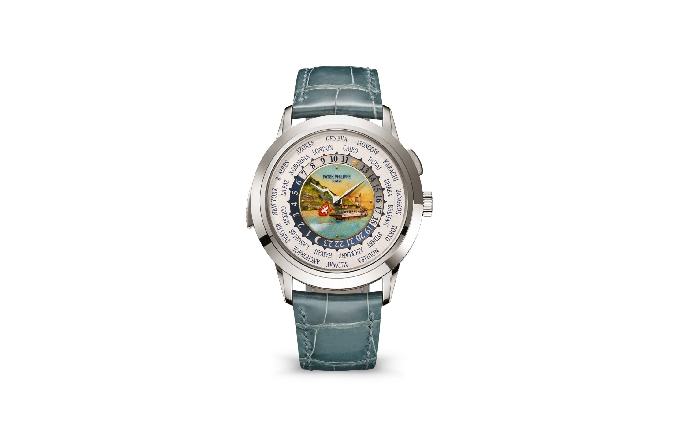Patek Philippe Minute Repeater — Automatic — White Gold — Mult-kleuren Dial — Ref. 5531G-001