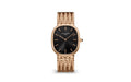 Patek Philippe Golden Ellipse — Automatic — Rose Gold — Black Dial — Ref. 5738/1R-001