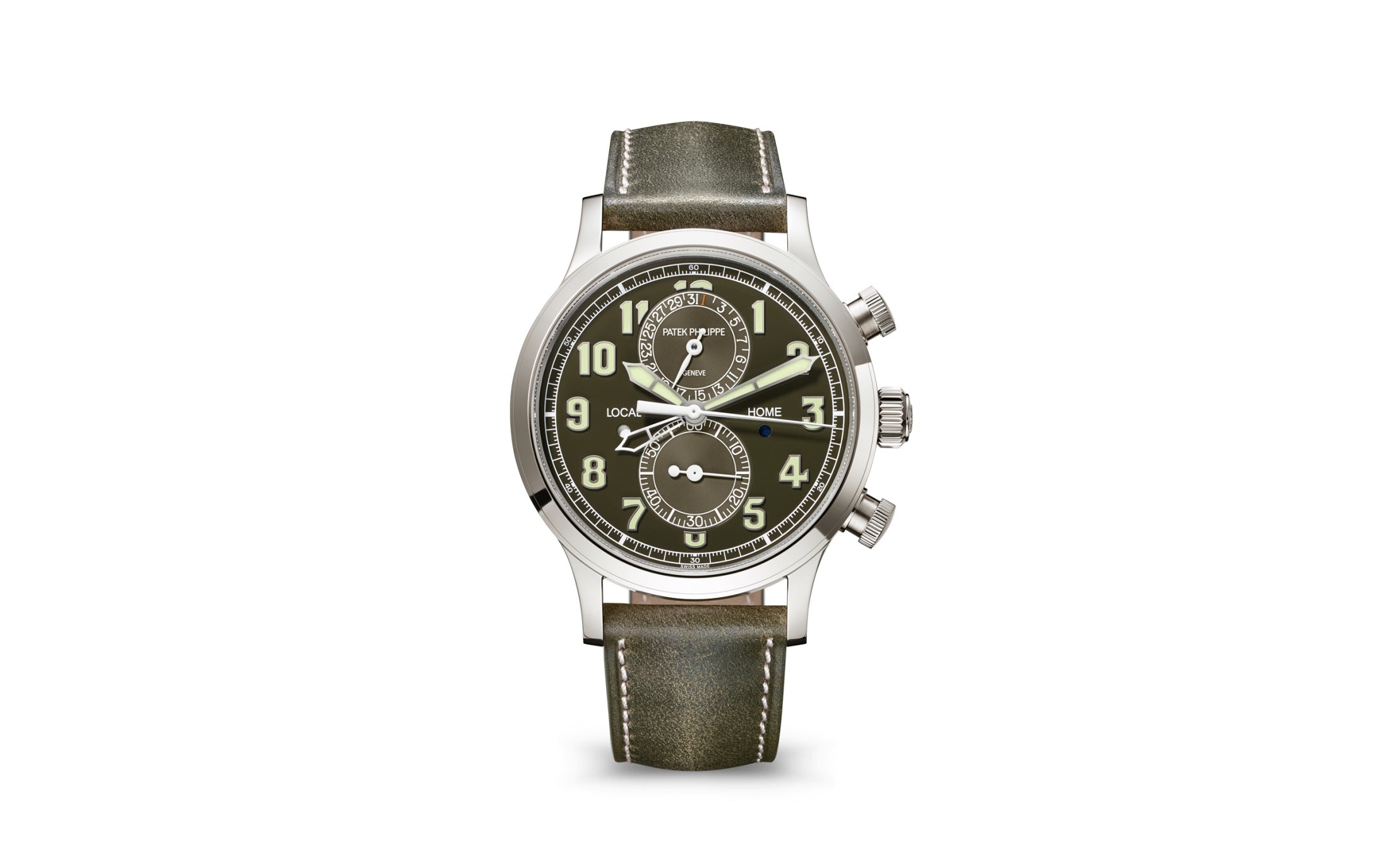 Patek Philippe Calatrava — Automatic — White Gold — Green Dial — Ref. 5924G-010