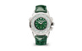 Patek Philippe World Time Chronograph — Automatic — Platinum — Green Dial — Ref. 5930P-001