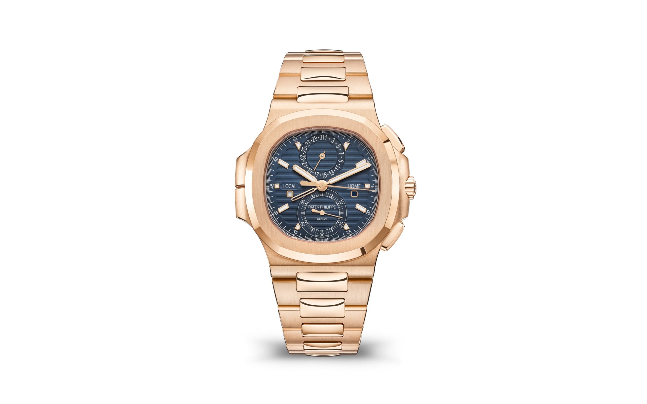 Patek Philippe Nautilus — Automatic — Rose Gold — Blue Dial — Ref. 5990/1R-001