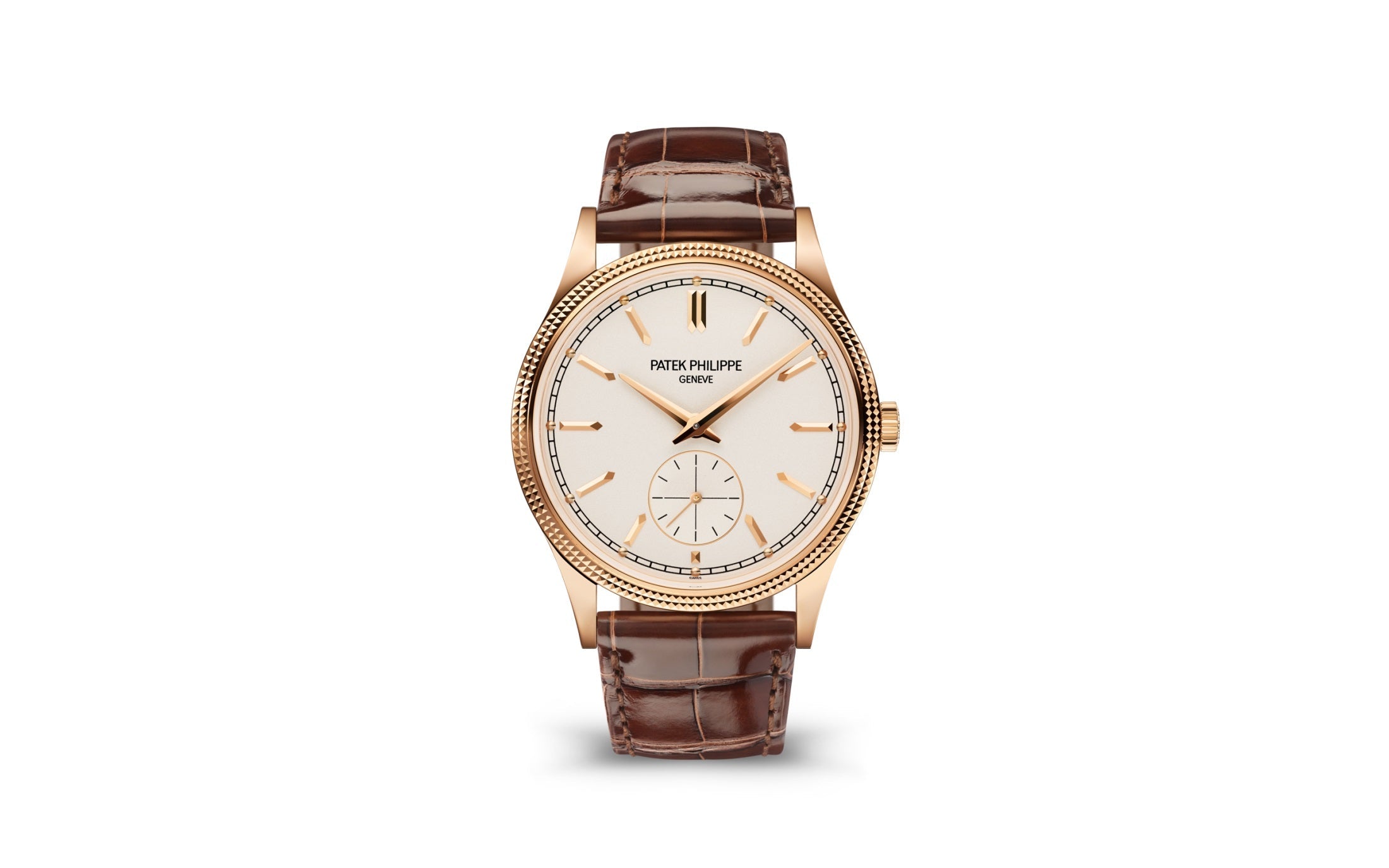 Patek Philippe Calatrava — Manual winding — Rose Gold — Silver Dial — Ref. 6119R-001