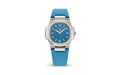 Patek Philippe Nautilus — Quartz — White Gold — Blue Dial — Ref. 7010G-013