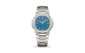 Patek Philippe Nautilus — Quartz — White Gold — Blue Dial — Ref. 7010/1G-013