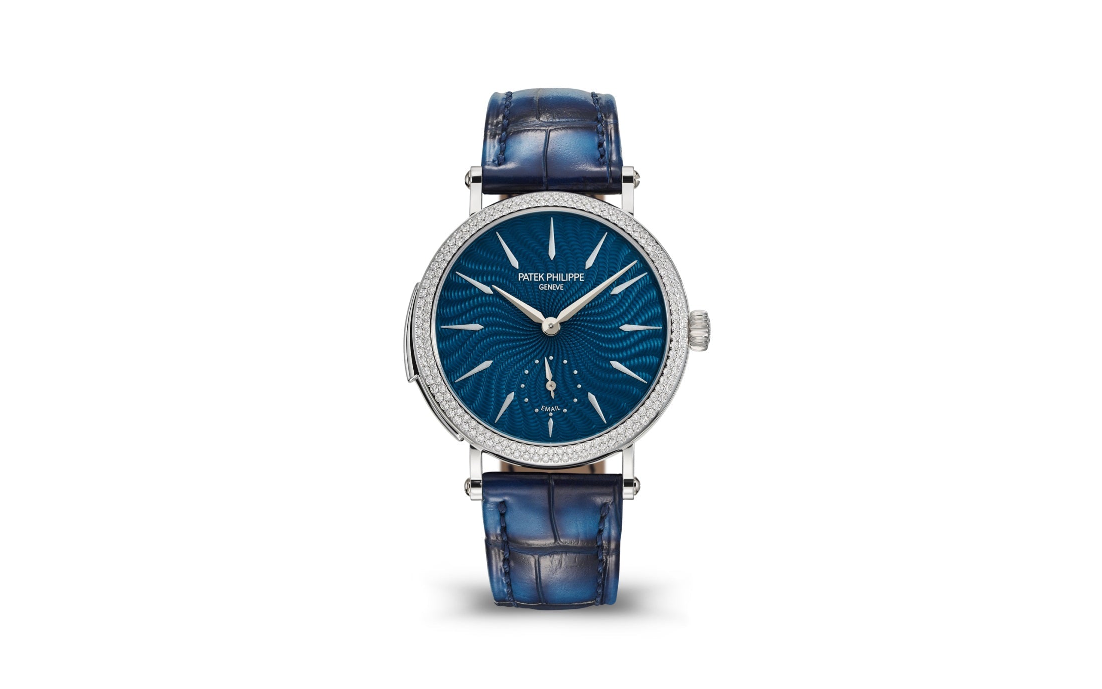 Patek Philippe Minute Repeater — Automatic — White Gold — Blue Dial — Ref. 7040/250G-001