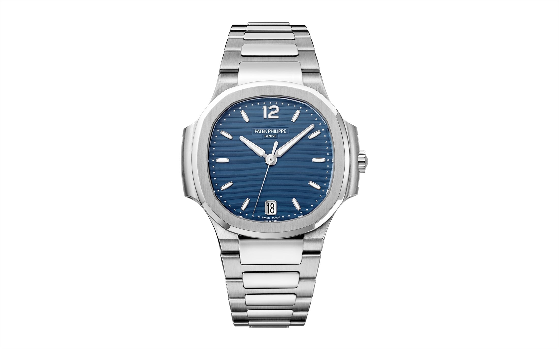 Patek Philippe Nautilus — Automatic — Steel — Blue Dial — Ref. 7118/1A-001