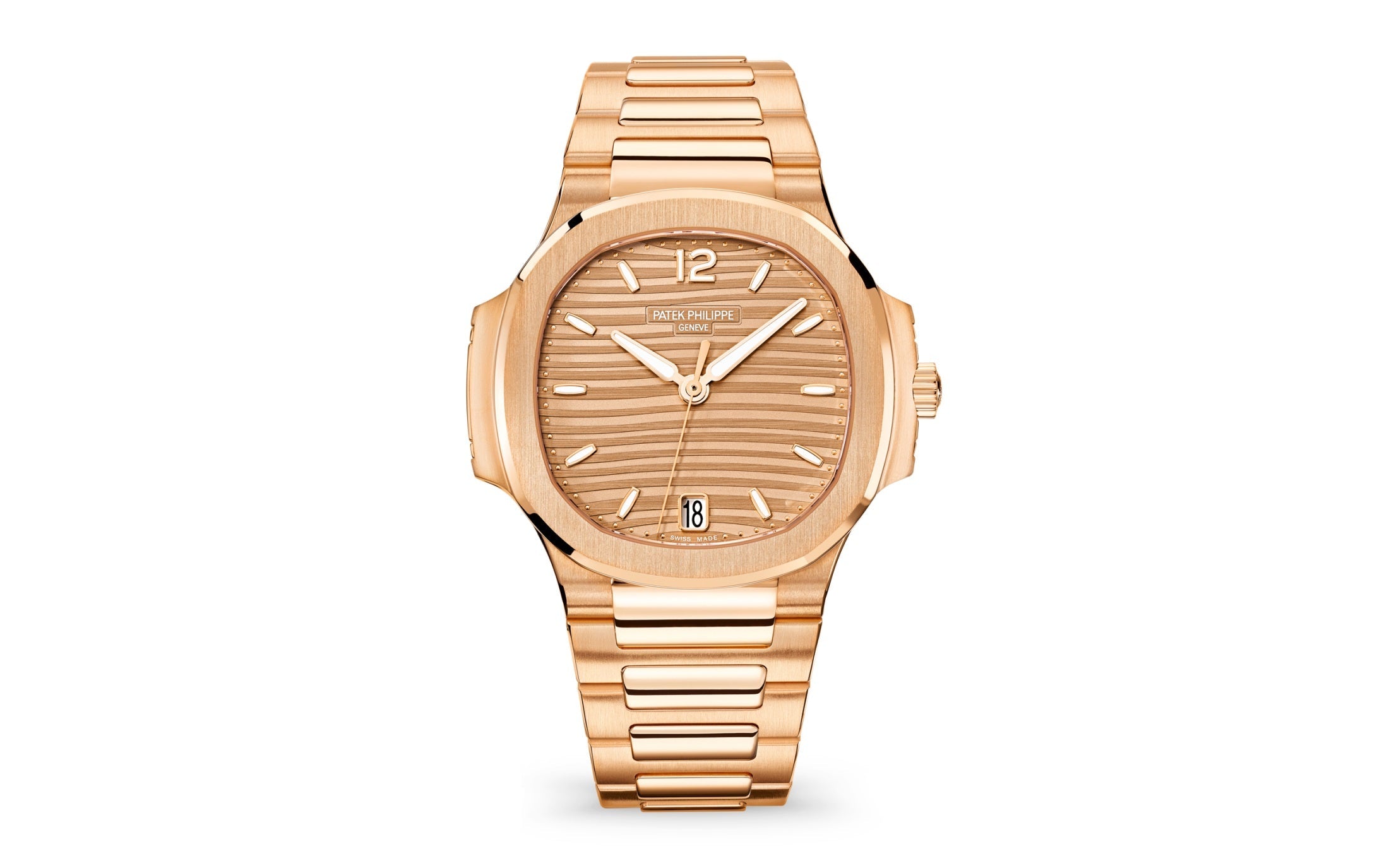 Patek Philippe Nautilus — Automatic — Rose Gold — Brown Dial — Ref. 7118/1R-010