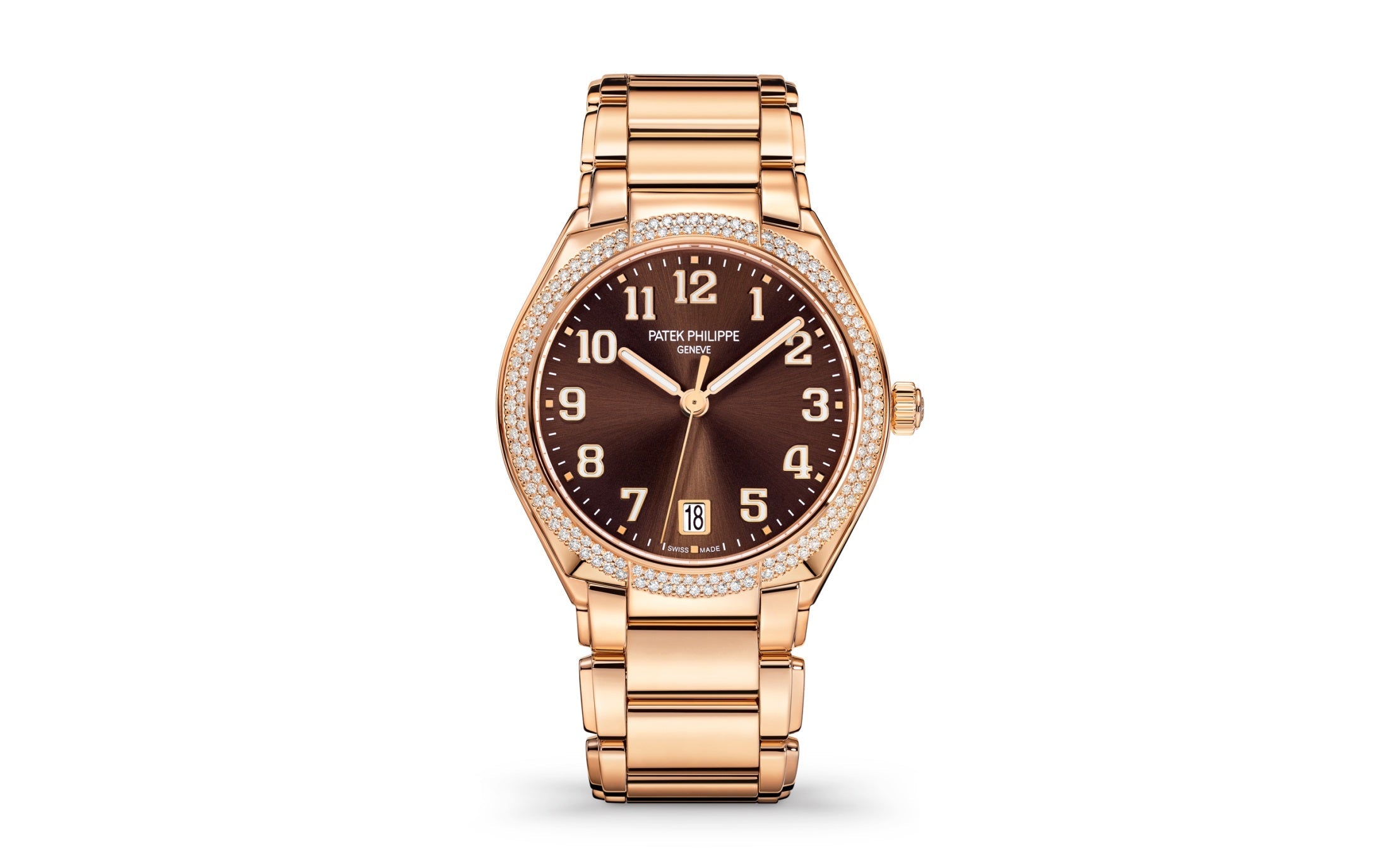 Patek Philippe Twenty~4 — Automatic — Rose Gold — Brown Dial — Ref. 7300/1200R-001