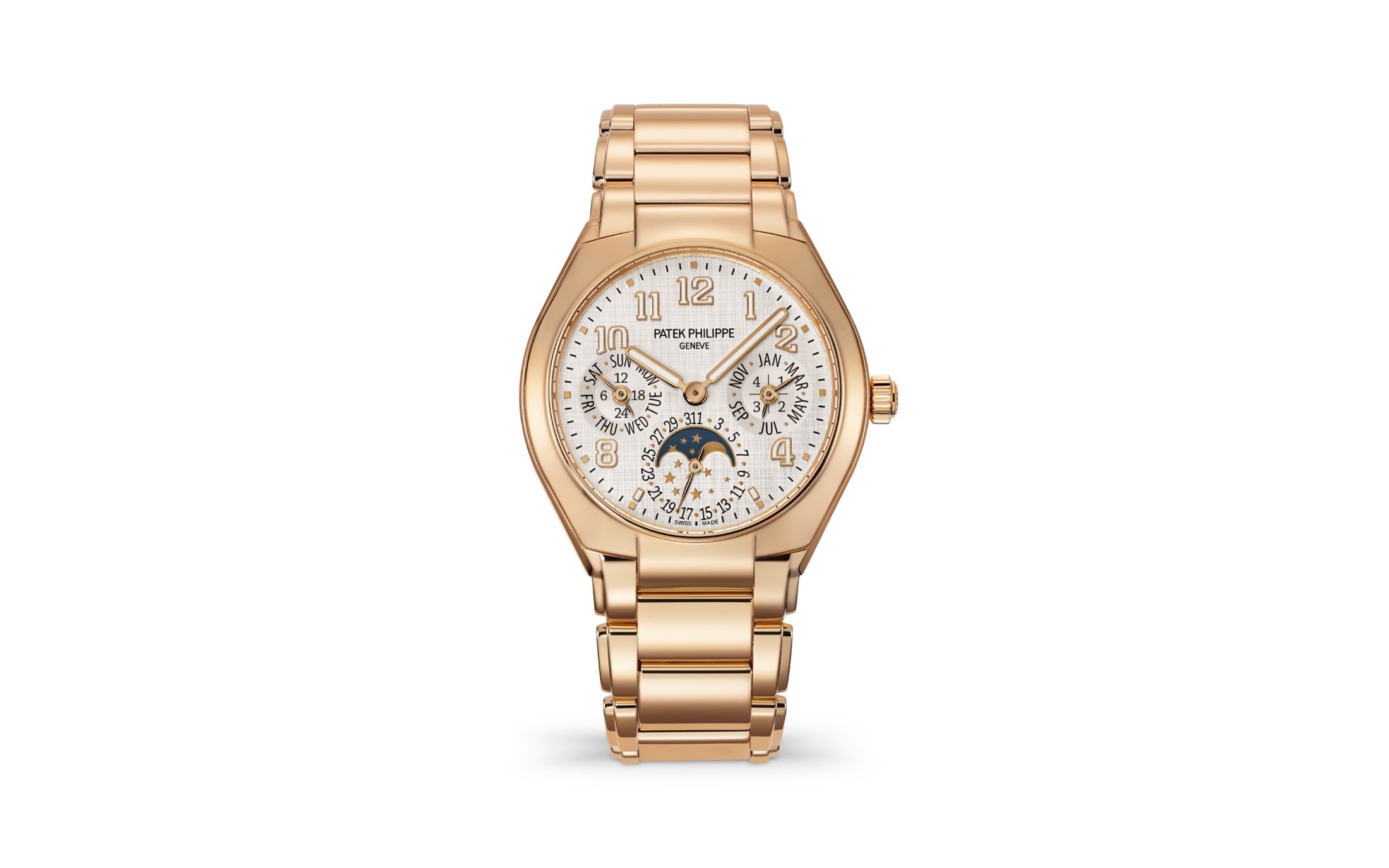 Patek Philippe Twenty~4 — Automatic — Rose Gold — Silver Dial — Ref. 7340/1R-001