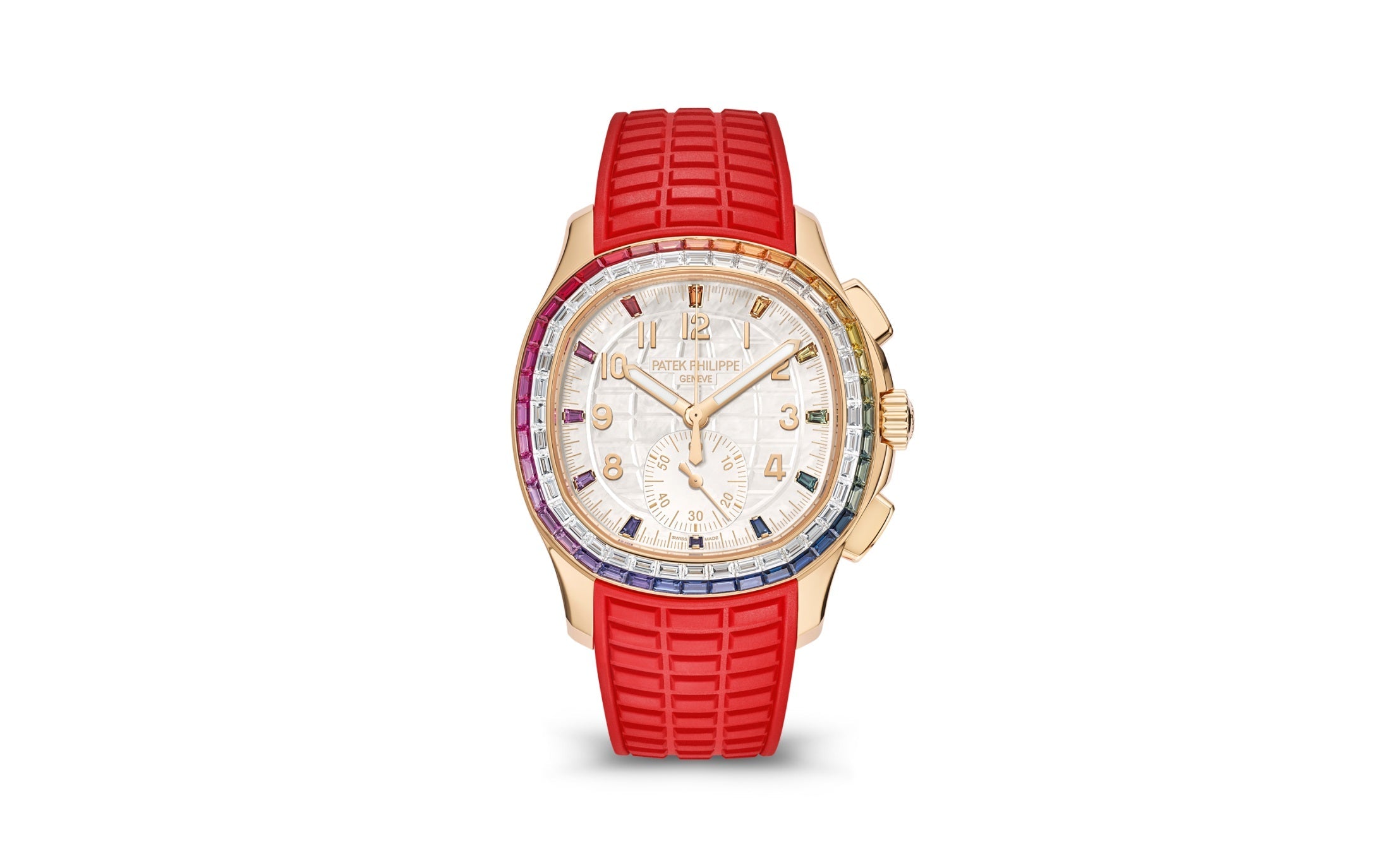 Patek Philippe Aquanaut — Automatic — Rose Gold — White Dial — Ref. 7968/300R-001
