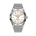 Breitling Chronomat Automatic 36 Stainless Steel / White - Diamond / Rouleaux — Ref. A10380101A2A1