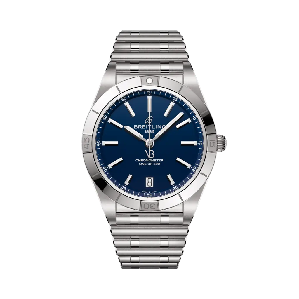 Breitling Chronomat Automatic 36 Victoria Beckham Stainless Steel / Midnight Blue — Ref. A103801A1C1A1