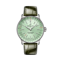Breitling Navitimer Automatic 36 Stainless steel - Mint green — Ref. A17327361L1P1