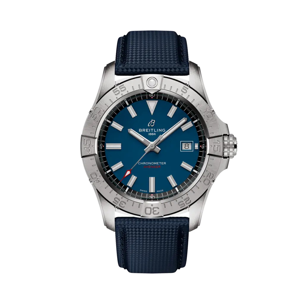 Breitling Avenger Automatic 42 Stainless steel - Blue — Ref. A17328101C1X1