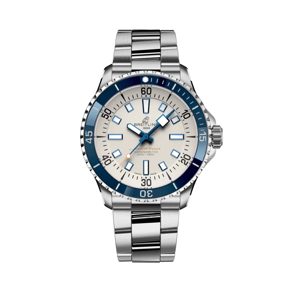 Breitling Superocean Automatic Silver 42mm — Ref. A17375E71G1A1