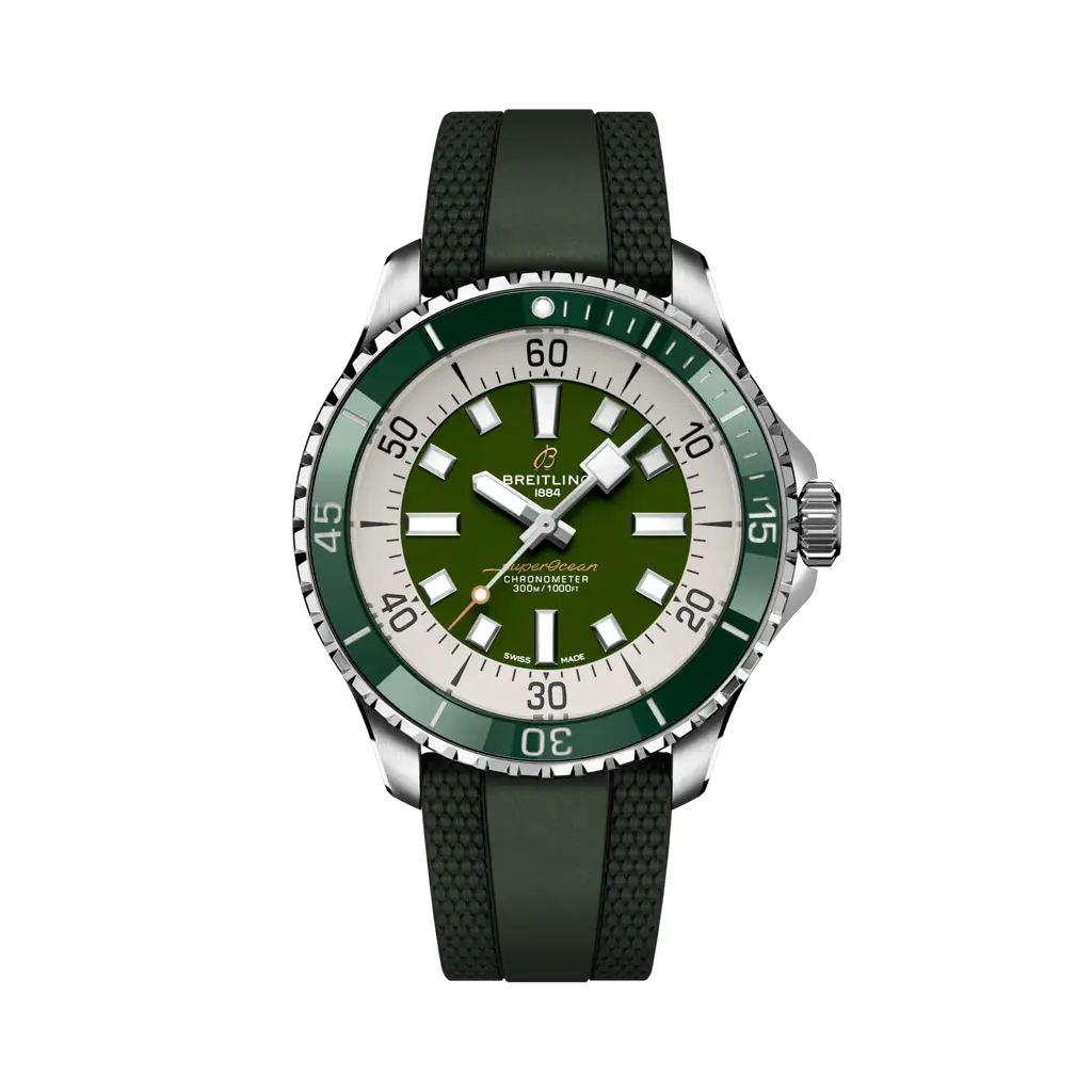 Breitling Superocean Automatic Green 44mm — Ref. A17376A31L1S1