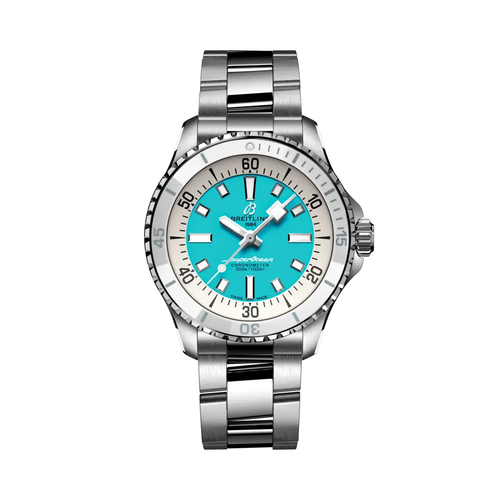 Breitling Superocean Automatic Green 36mm — Ref. A17377211C1A1