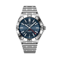 Breitling Chronomat 40 GMT Stainless Steel / Blue / Rouleaux — Ref. A32398101C1A1