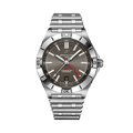 Breitling Chronomat 40 GMT Stainless Steel / Grey / Rouleaux - DISCONTINUED — Ref. A32398101M1A1