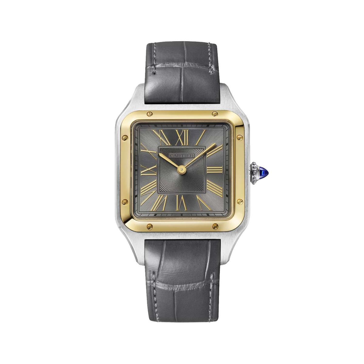 Cartier Santos Dumont — Quartz — Steel — Ref. W2SA0028