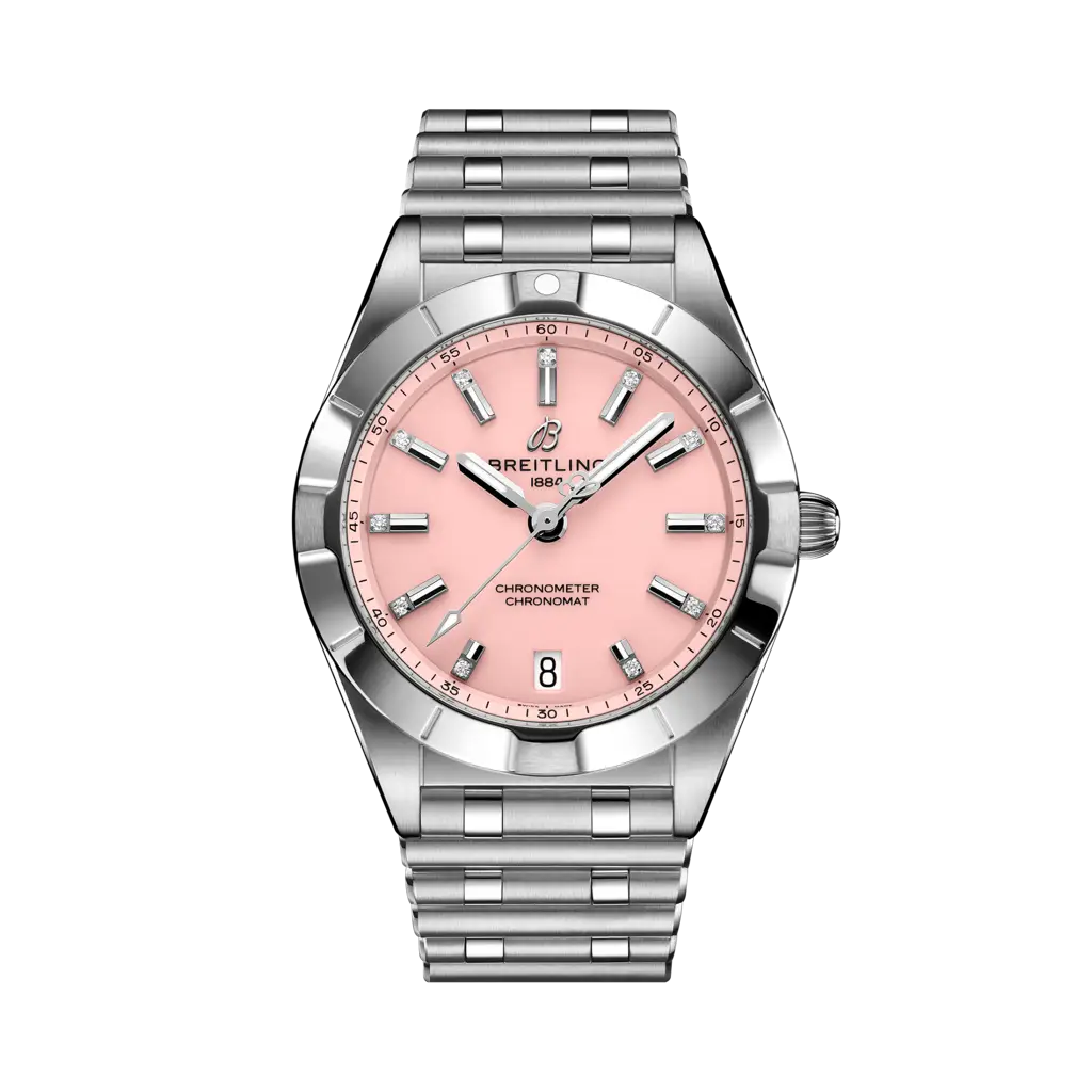 Breitling Chronomat Quartz Pink 32mm — Ref. A77310101K1A1