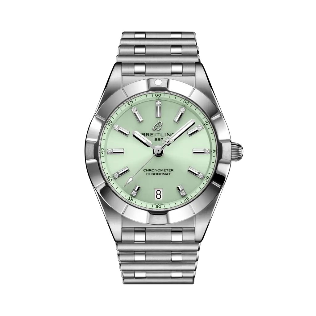 Breitling Chronomat Quartz Green 32mm — Ref. A77310101L1A1