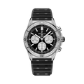 Breitling Chronomat B01 42 Stainless Steel - Diamond / Black / Rubber — Ref. AB0134721B1S2