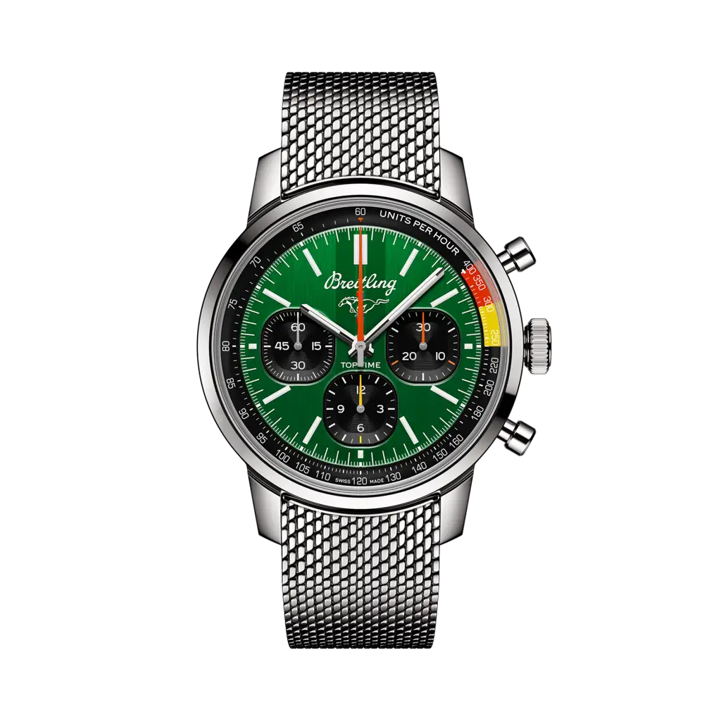 Breitling Top Time Ford Mustang / Bracelet — Ref. AB01762A1L1A1