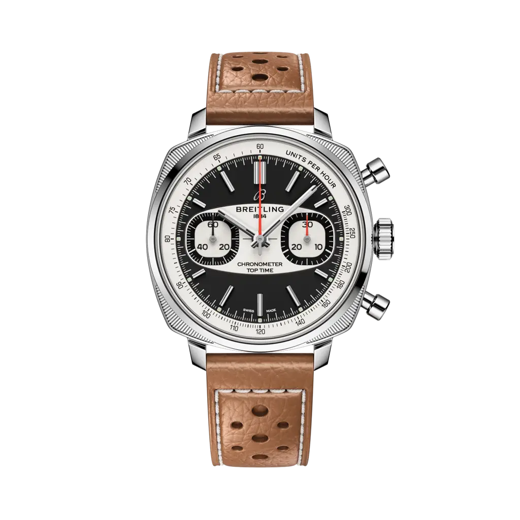 Breitling Top Time Premier B01 Racing Stainless Steel / Black — Ref. AB01771A1B1X1