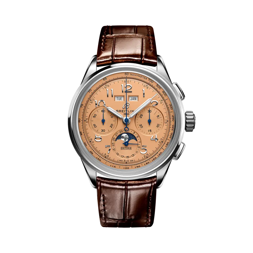 Breitling Premier Heritage B25 Datora 42 Stainless Steel / Copper — Ref. AB2510201K1P1