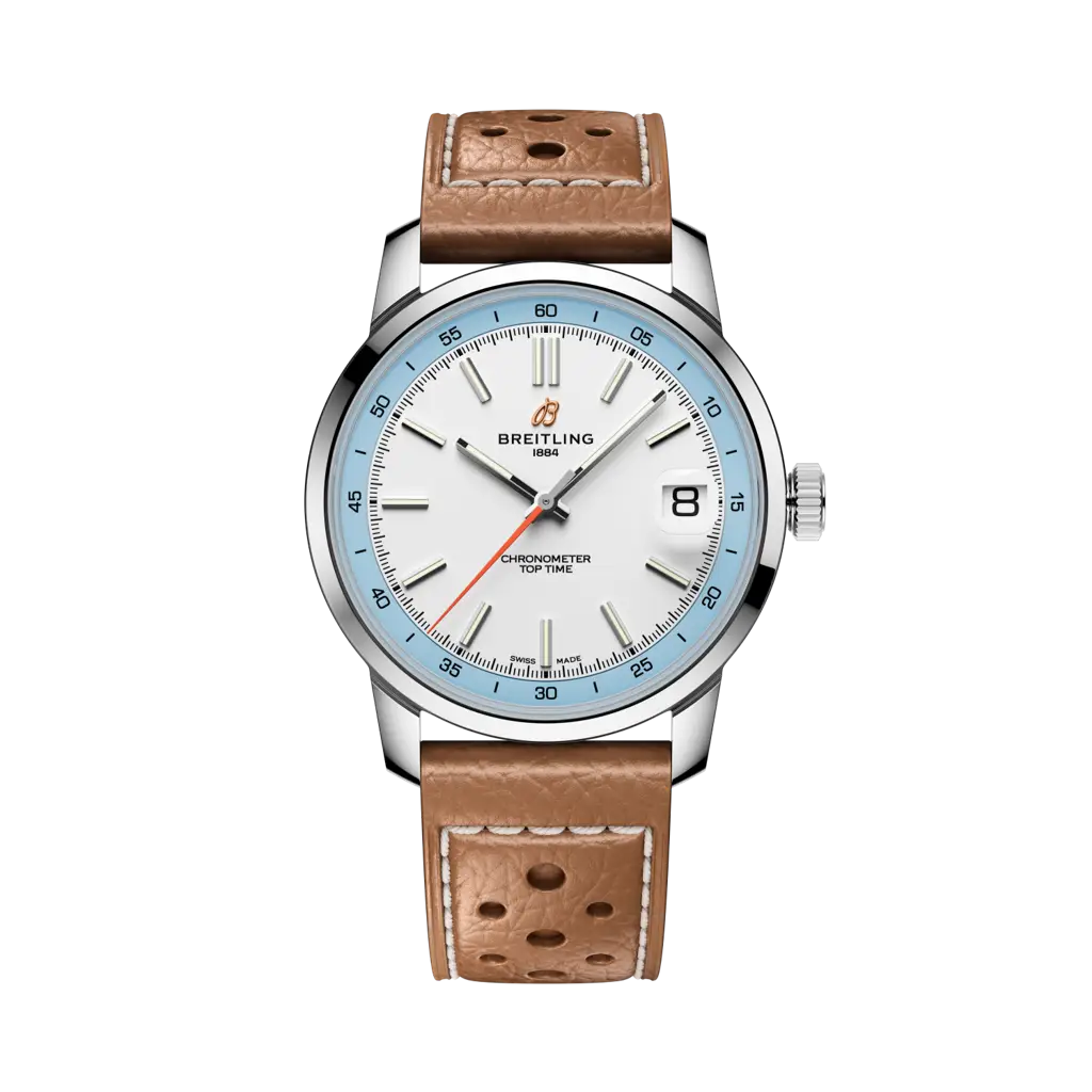 Breitling Top Time B31 Stainless Steel / Silver — Ref. AB3113281A1X1