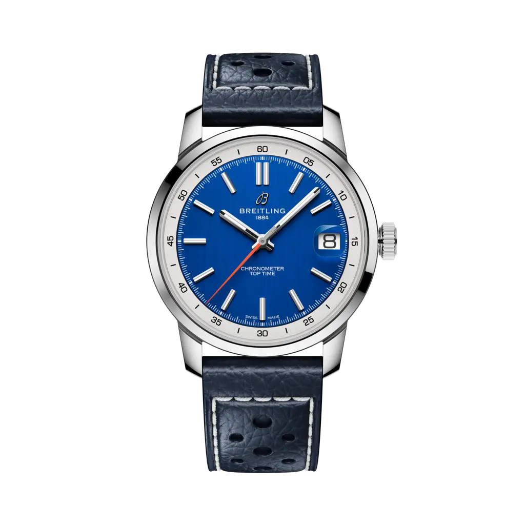 Breitling Top Time B31 Stainless Steel / Blue — Ref. AB3113A71C1X1